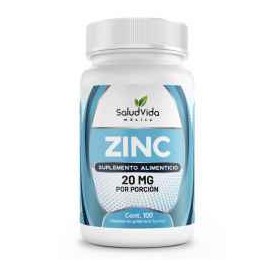 "Zinc 20 mg" SaludVida