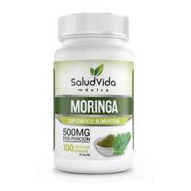 "Moringa Orgánica en Cápsulas 500 mg" SaludVida