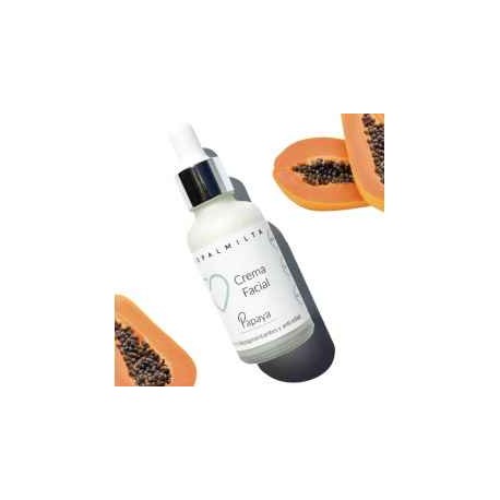 "Crema Facial Despigmentante y Antiedad de Papaya"...